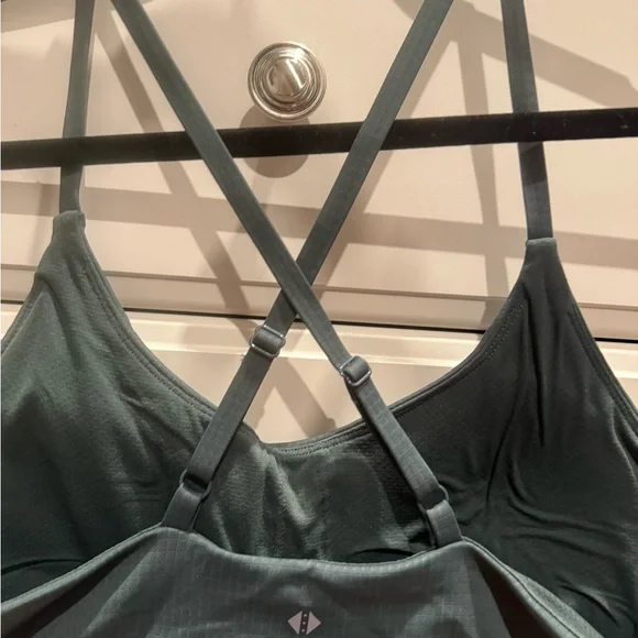 Tavi Classic Bra Forest Waffle - Green/ Olive - Large - Picture 5 of 6